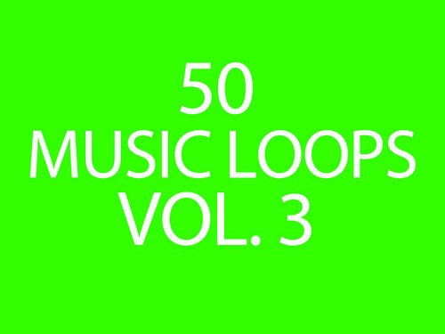 Product picture 50 Royalty Free Music Loops, Vol. 3